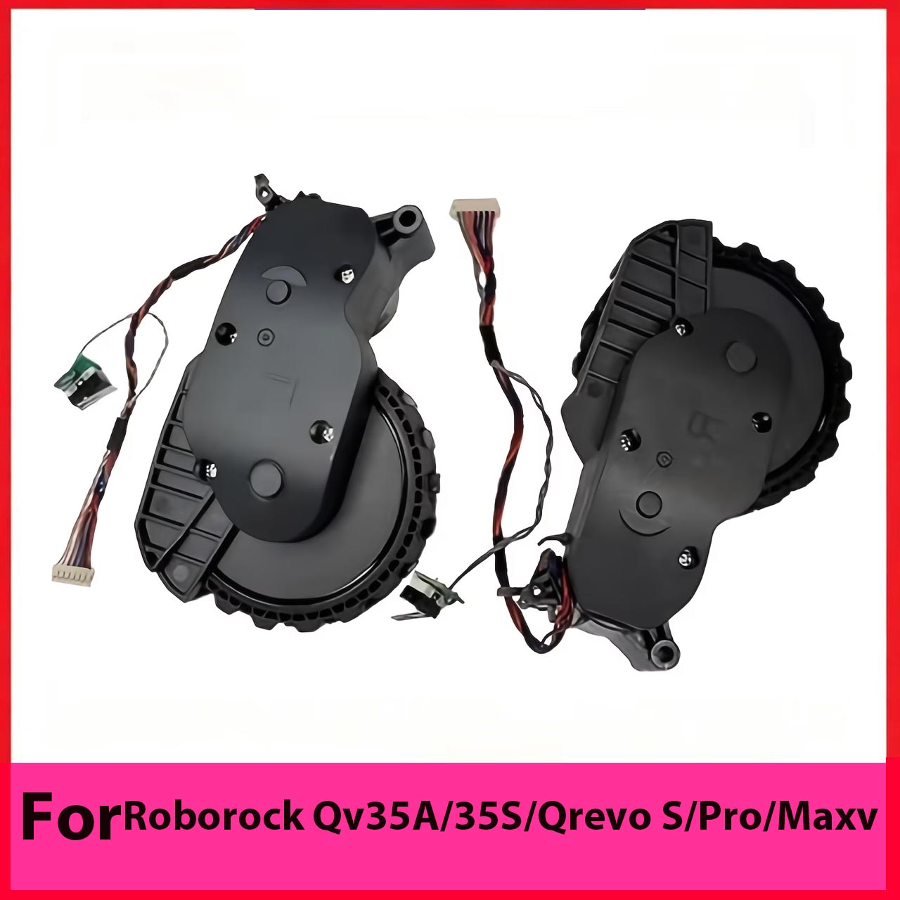 Wheel Cleaner Alloy - Roborock Qv35A/35S/Qrevo S/Pro/Maxv 로봇 진공 부품용