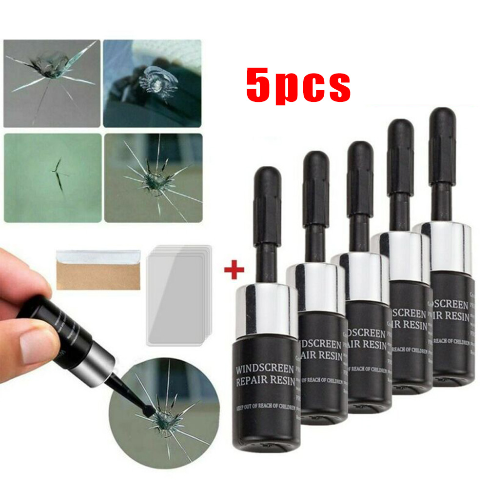 5PCS 자동차 앞 유리 유리 균열 나노 수리 유체 자 - Glass Cleaner Streak 리뷰 및 가격