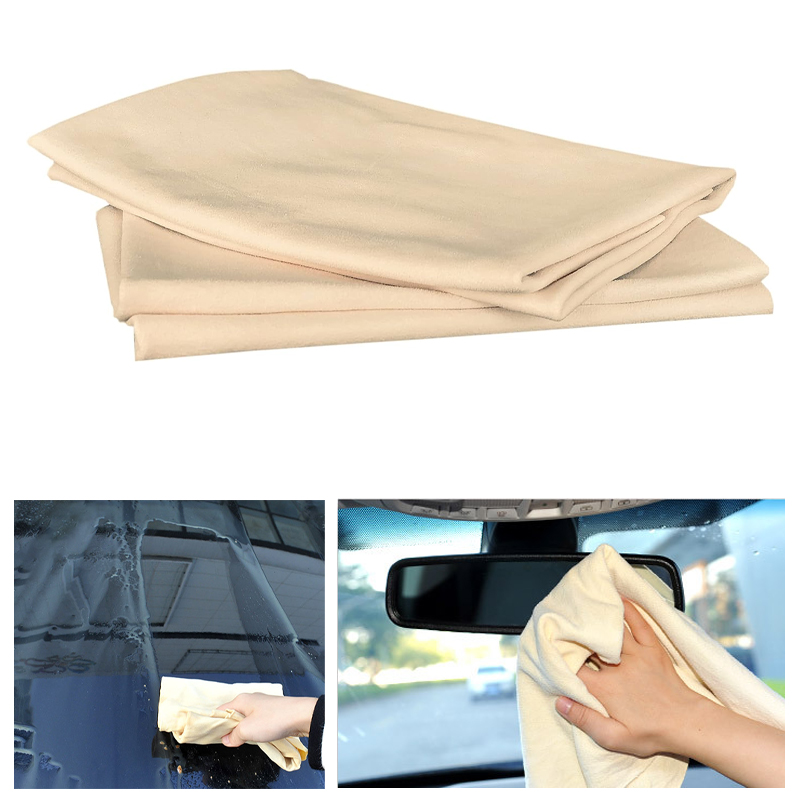 천연 섀미 가죽 세차 타월 슈퍼 흡수성 자동차 홈 창  - Interior Detailing Kit 리뷰 및 가격